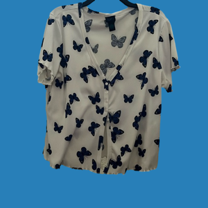 Butterfly button up